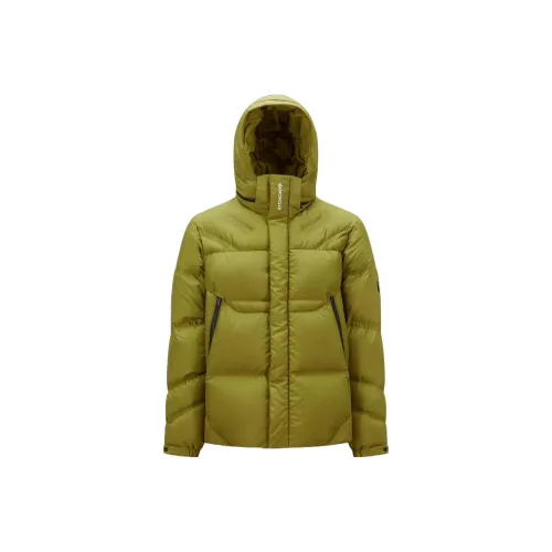 Moncler Пуховик Пальто Мужской Оливково-зеленый