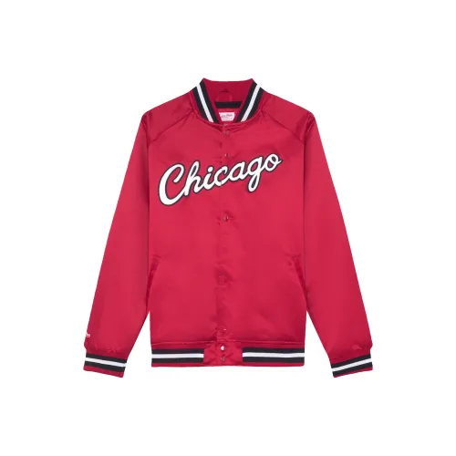 Mitchell Ness Красный Унисекс Бейсбольная Джерси