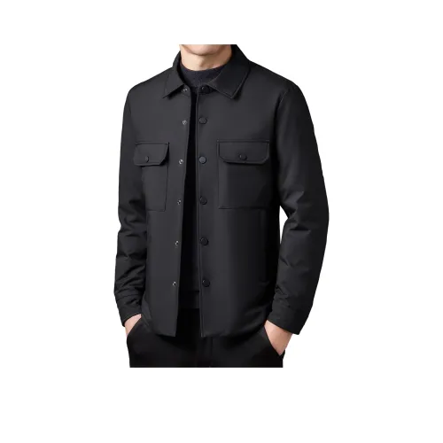 EDENBO Мужские черные куртки