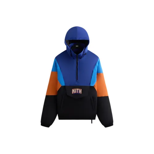 KITH x New York Knicks FW24 Куртки и Пальто Мужской Черный