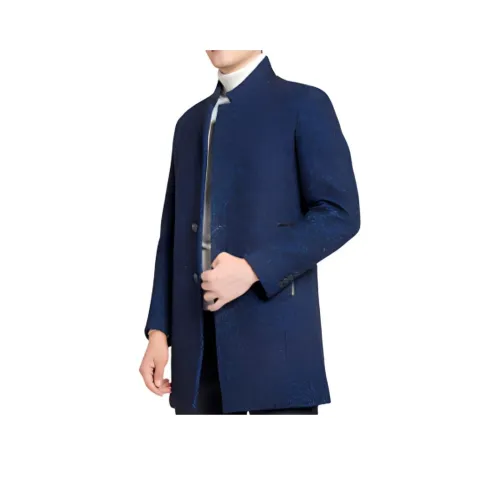 BRAUN BUFFEL Пальто Мужское Синий Черный