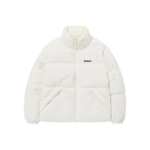 Nerdy Молоко Белый Унисекс Пуховики