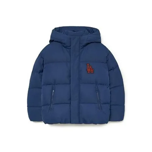 MLB Темно-синяя унисекс пуховая куртка