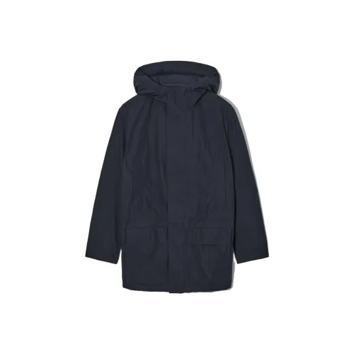 COS Синий Мужской Пуховик