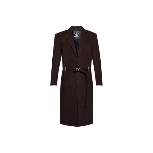 YProject FW24 Пальто Мужское Cedar Brown