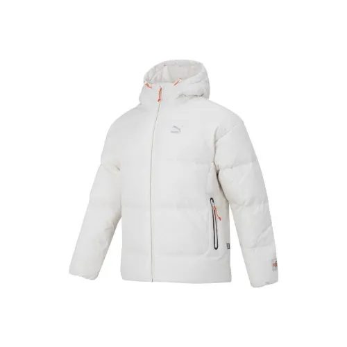 PUMA Белый Мужской Пуховик