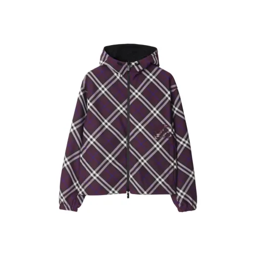 Burberry SS24 Куртки и Пальто Мужской Фиолетовый