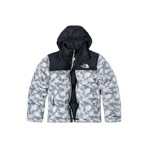THE NORTH FACE Пуховик Унисекс Серый