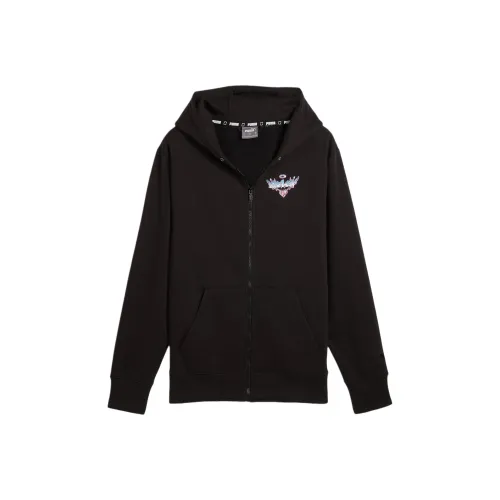 PUMA x LaMelo Ball MELOIRIDESCENT FW24 Hornets Куртки и Пальто Мужской Черный