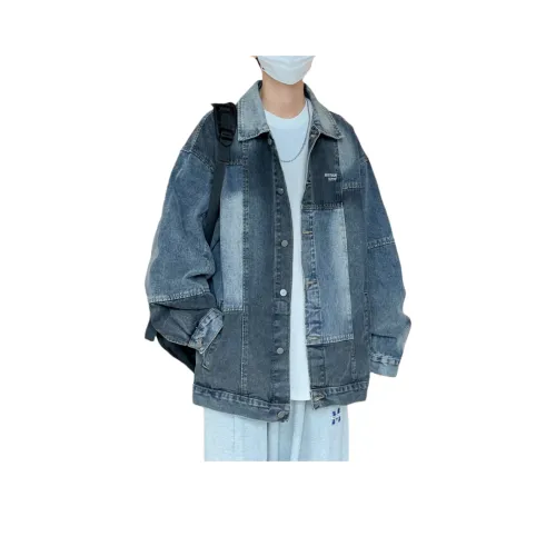ROUBINI Denim Jacket Unisex Blue ROUBINI Деним Куртка Унисекс Синий