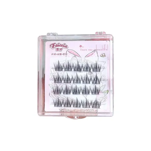 FAICCIA Норковый мех Trilogy Искусственные ресницы Одиночный кластер