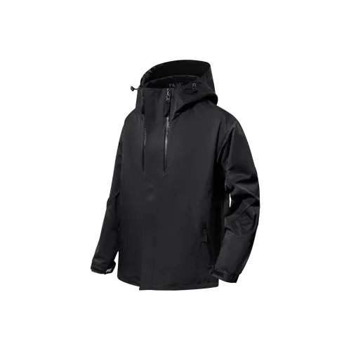 P5 Куртки и Пальто Унисекс Черный