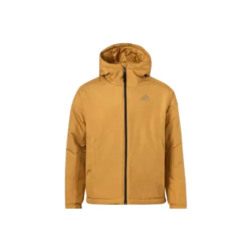 Adidas Куртки и Пальто Мужские Пшенично-Коричневый Желтый