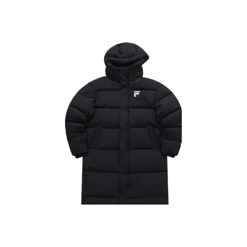 FILA FUSION FOB Series Пуховик Унисекс Глубокий Черный