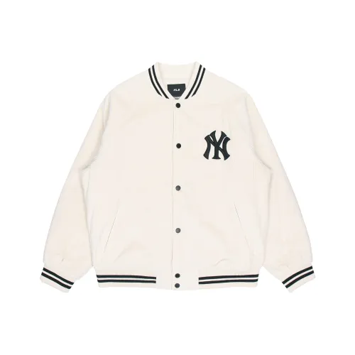MLB Бейсбольная куртка Унисекс Кремовый