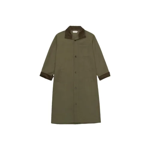 HONOR THE GIFT Olive Green Мужское Пальто