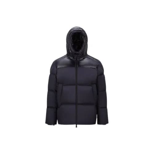 MONCLER FW22 Темно-синий Синий Мужской Пуховик