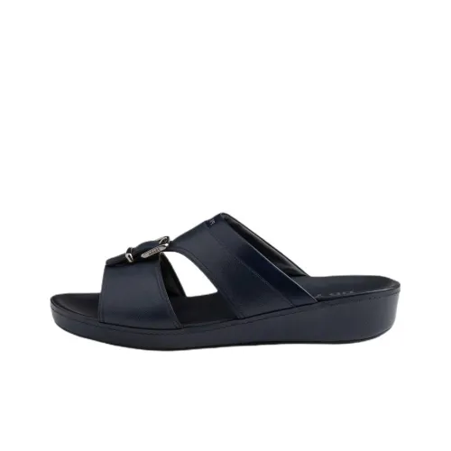 Prada Saffiano Слипоны 3 см Мужской Синий