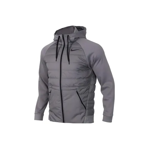 Nike Серый Мужской Пуховик