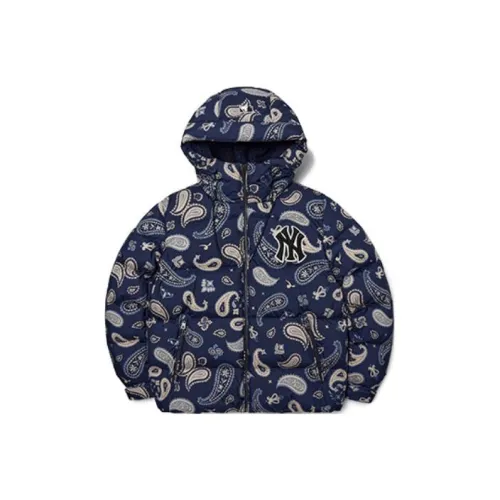 MLB Down Куртка Короткая Унисекс Темно-Морской Синий