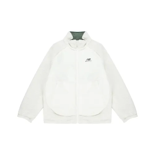 New Balance Слоновая кость Унисекс Бархатные куртки