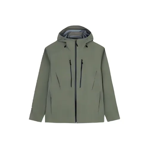 ANTA Водонепроницаемая и Дышащая Ветровка Мужская Зеленая Киви