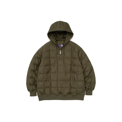 THE NORTH FACE PURPLE LABEL Пуховик Мужской Оливково-зеленый