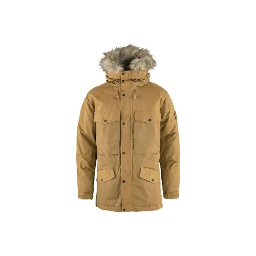 Fjallraven Пуховик Мужской Коричневый