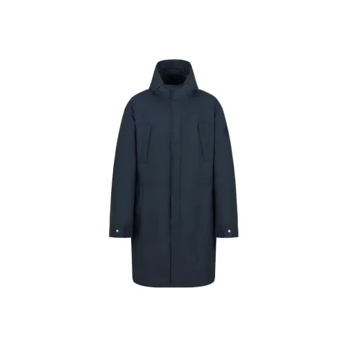 DIOR FW22 Пальто Мужское Морской Синий