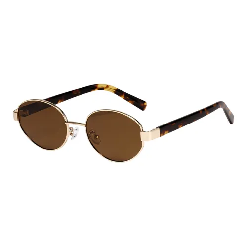 VINEY ПК Металл Кошачий глаз Солнцезащитные очки Женские