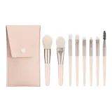 8 шт (ПУ (полиуретан) Сумка Набор Включая Щетку) Светло-розовый