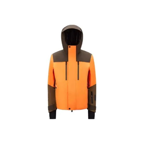 Moncler Grenoble Оранжевый Мужской Пуховик