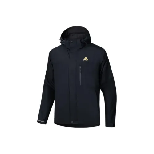 Anta Трейл Бег Ветрозащитная Ветровка Унисекс Черный