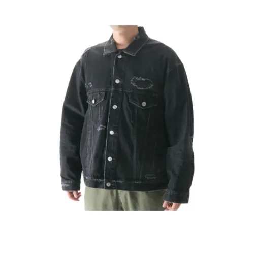 Balenciaga Denim Jacket Men's Black