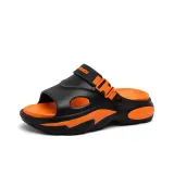 Чёрный и оранжевый