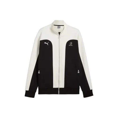 PUMA Куртки и Пальто Мужской Черный Белый