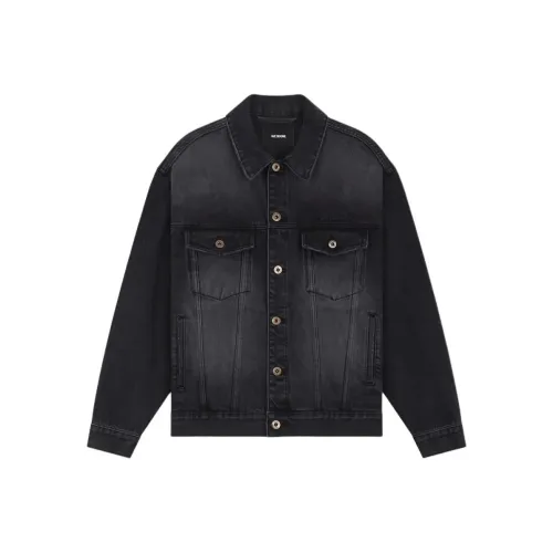WE11DONE Denim Jacket Men's Black