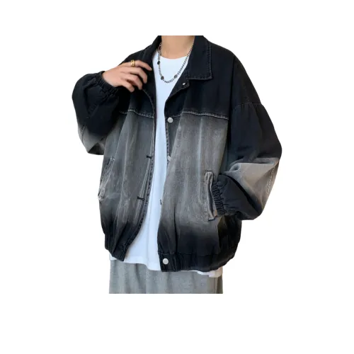 ROUBINI Denim Jacket Unisex Black