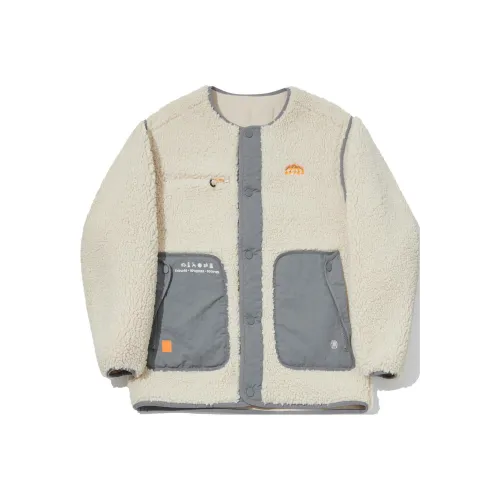 LINING Куртки и Пальто Мужские Овсяный Серый и Теневой Серый