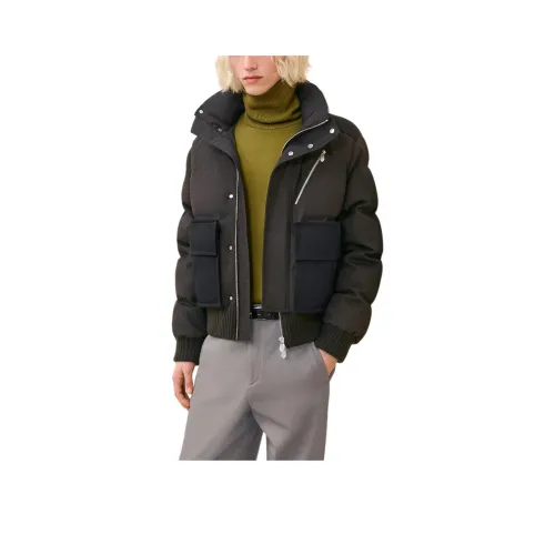 HERMES FW24 Куртки и Пальто Мужской Черный