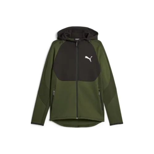 PUMA EVOSTRIPE Зеленый Мужская Куртка