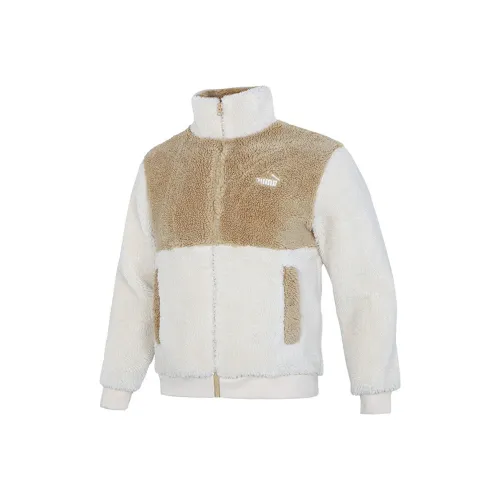 PUMA Белый Мужской Бархатные куртки