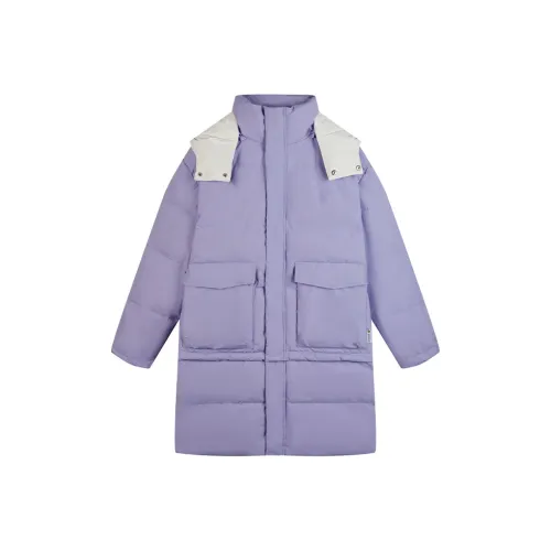 Веселье x garfield LIANMINGKUAN Пуховик Унисекс Фиолетовый