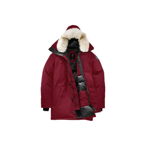 Canada Goose Black Mark Пуховик Мужской Hell Красный