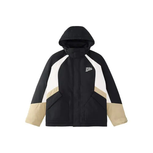 FILA FUSION Пуховик Мужской Глубокий Черный