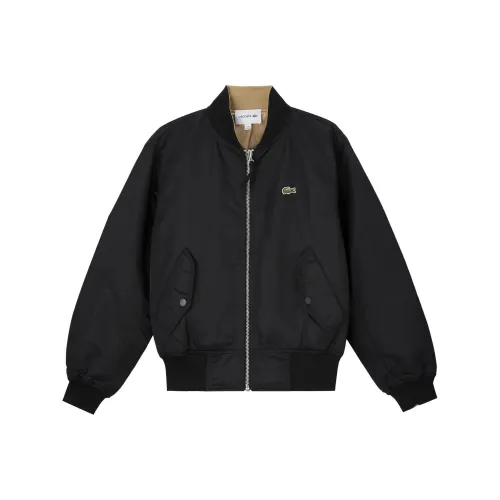 Lacoste Бейсбольная куртка Мужская Хаки Черный