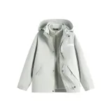 Бело-березово-серый