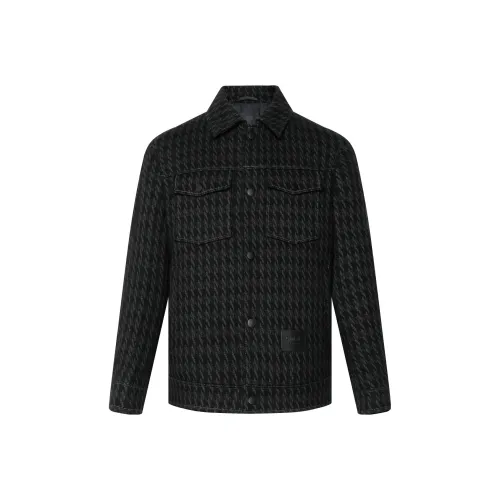 LESS IS MORE Пальто Мужское Черное Зеленое