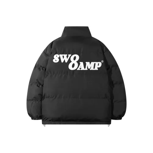 SWAMP AREA Хлопковый пуховик унисекс