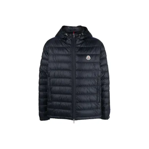 Moncler Agout Пуховик Мужской Темно-синий